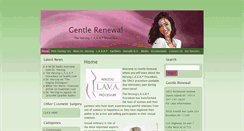 Desktop Screenshot of gentlerenewal.com