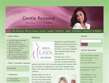 Tablet Screenshot of gentlerenewal.com